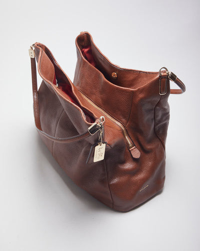Coach Brown Leather Handbag Bag