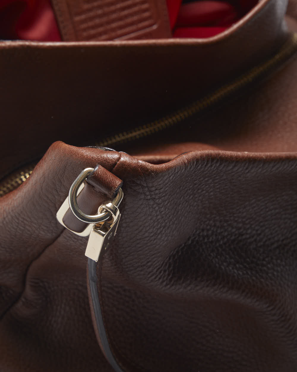Coach Brown Leather Handbag Bag