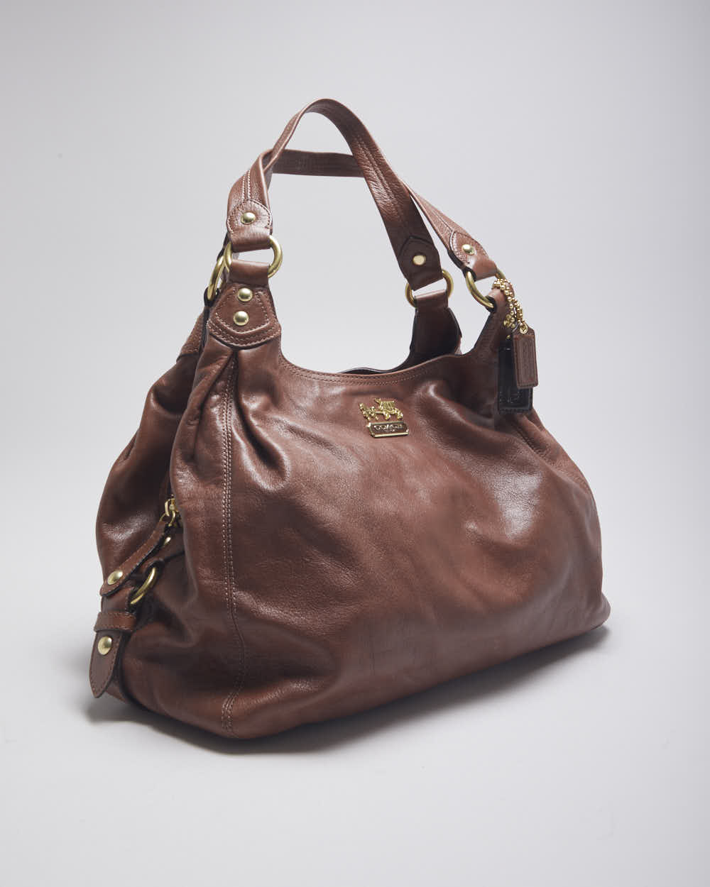 Coach Brown Leather Handbag Bag