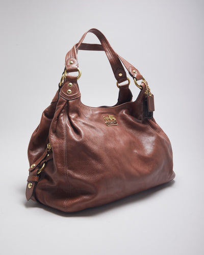 Coach Brown Leather Handbag Bag