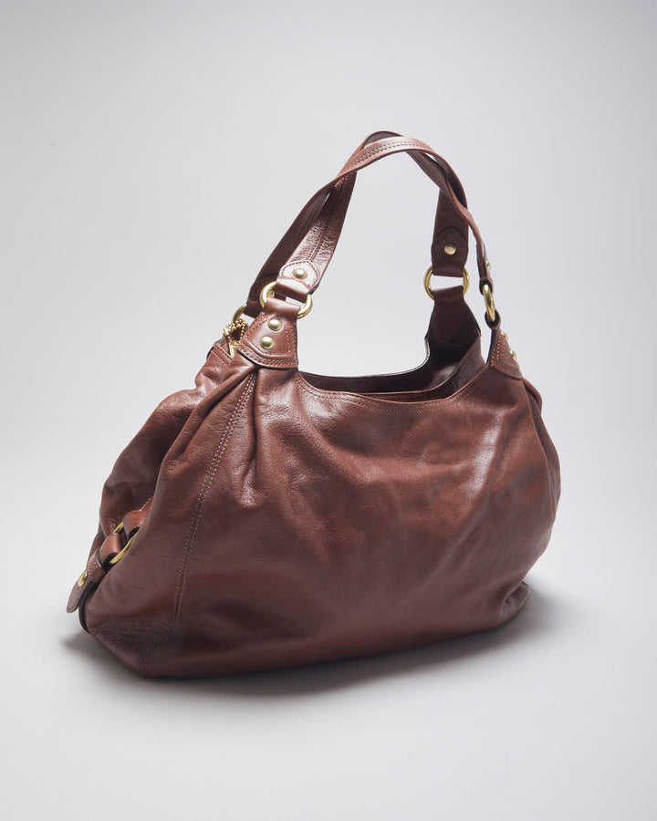 Coach Brown Leather Handbag Bag