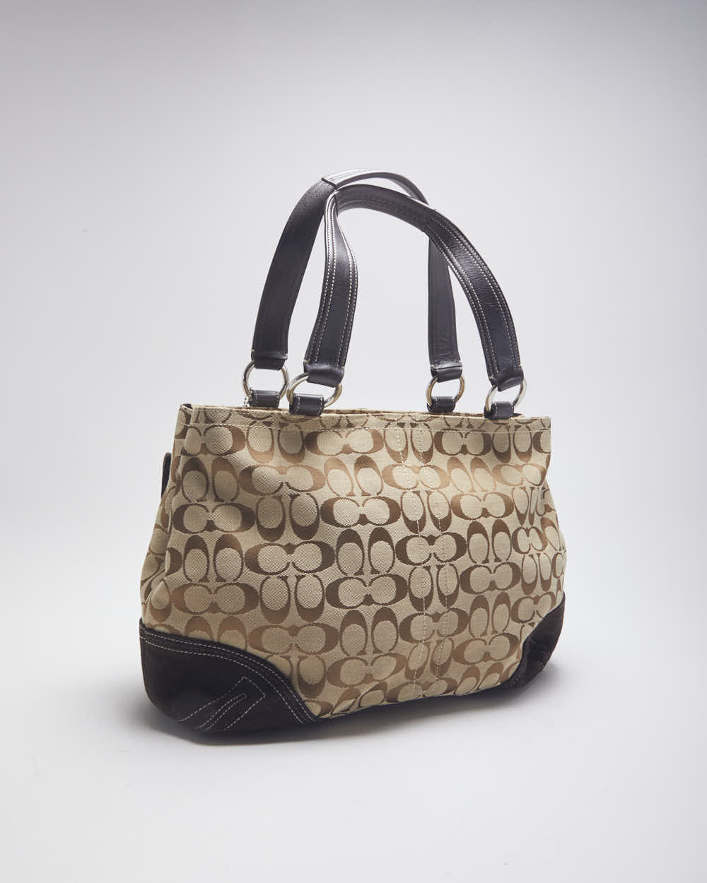 Coach Brown Monogram Handbag