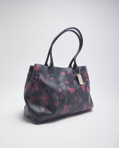 Coach Floral Leather Handbag