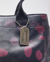 Coach Floral Leather Handbag