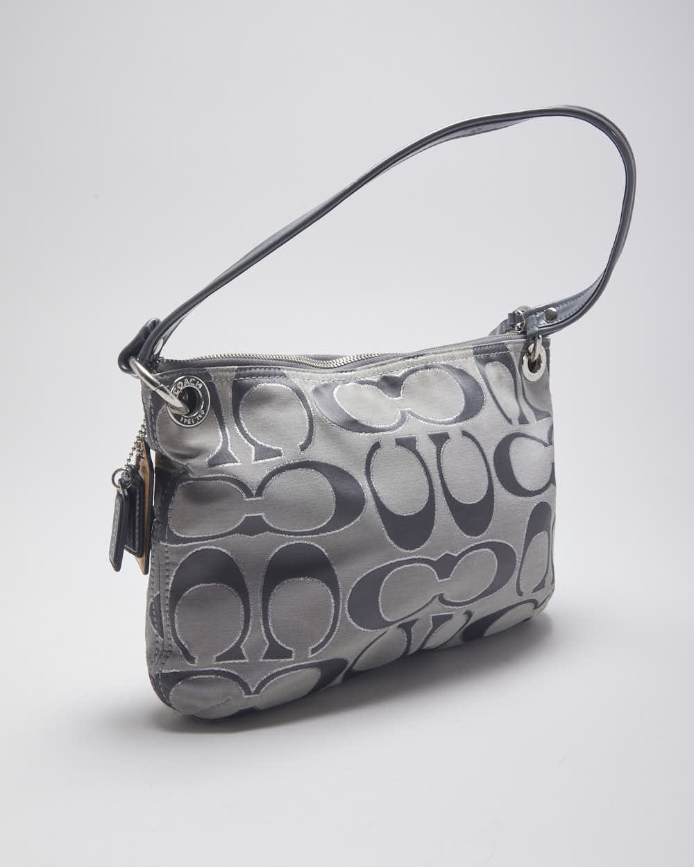 Coach Monogram Grey Handbag