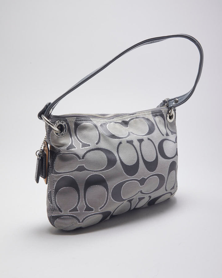 Coach Monogram Grey Handbag