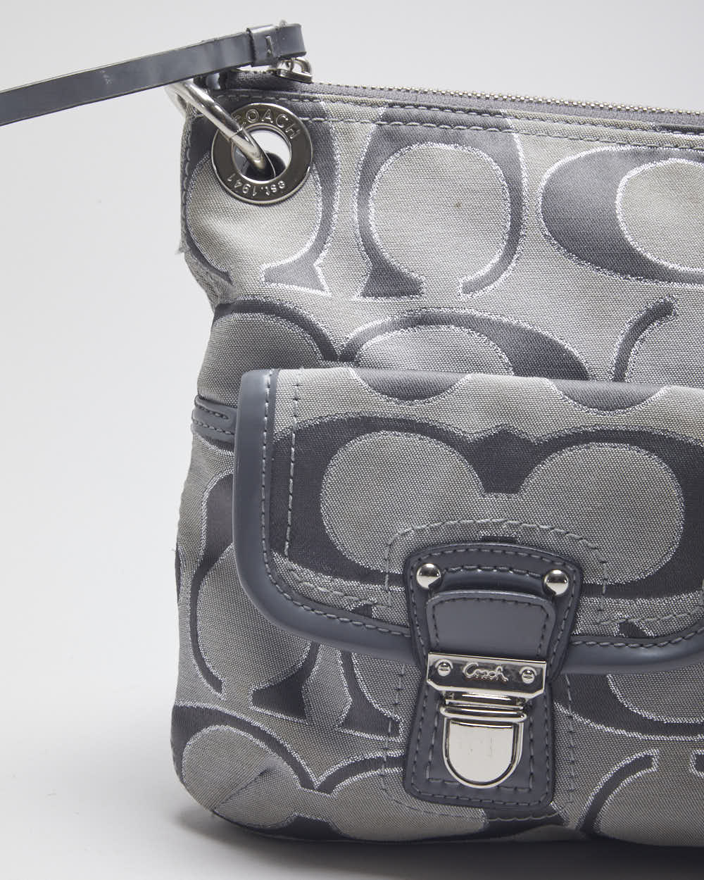 Coach Monogram Grey Handbag