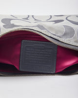 Coach Monogram Grey Handbag