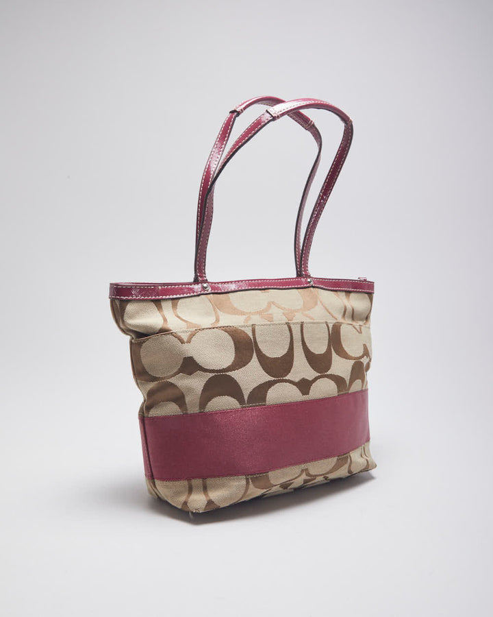 Coach Monogram Handbag