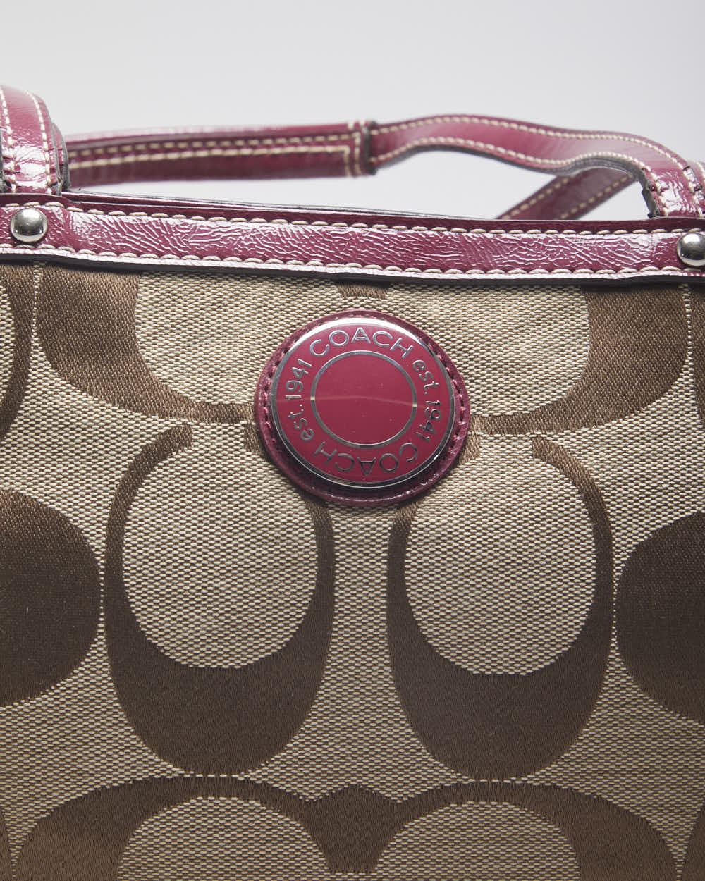 Coach Monogram Handbag