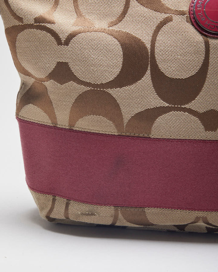 Coach Monogram Handbag