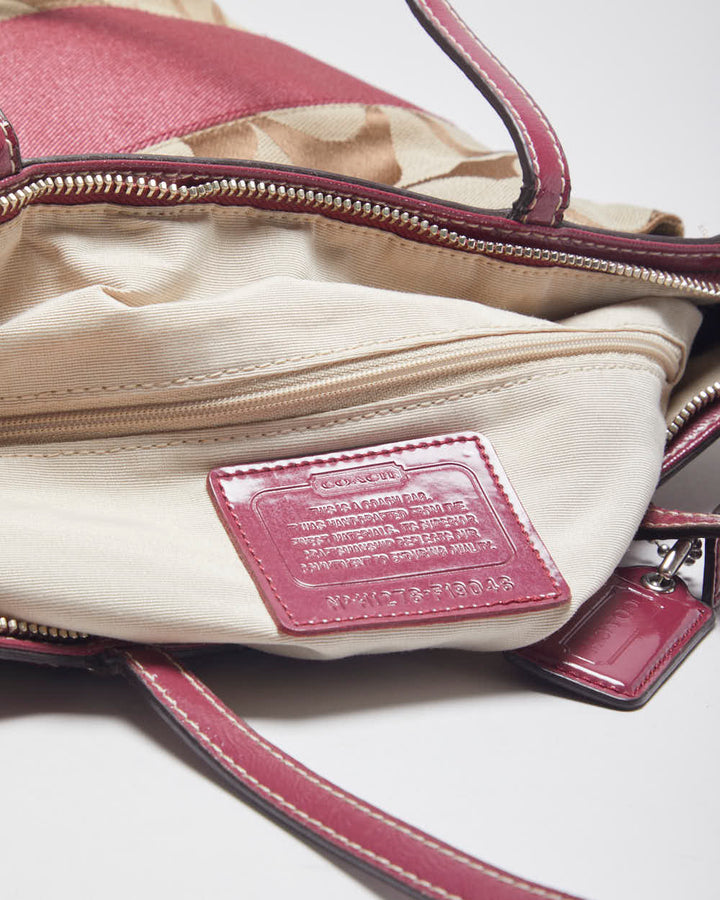 Coach Monogram Handbag