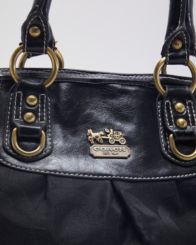 Coach Monogram Black Cross-body Bag