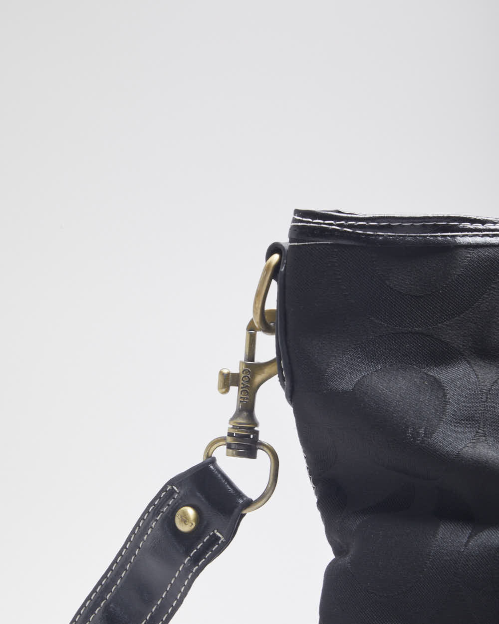 Coach Monogram Black Cross-body Bag