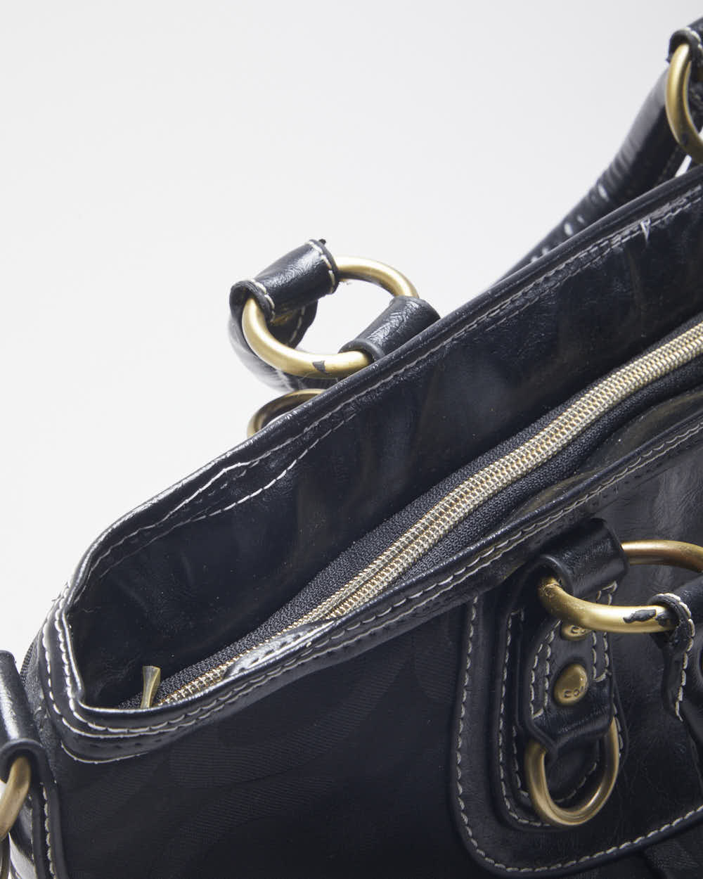 Coach Monogram Black Cross-body Bag