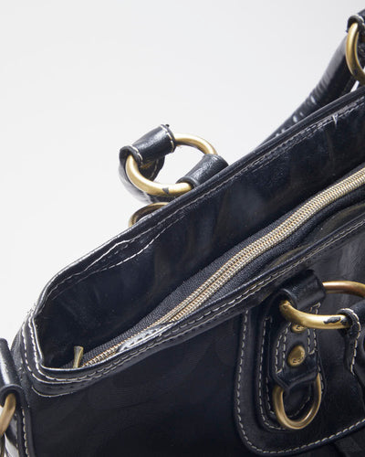 Coach Monogram Black Cross-body Bag