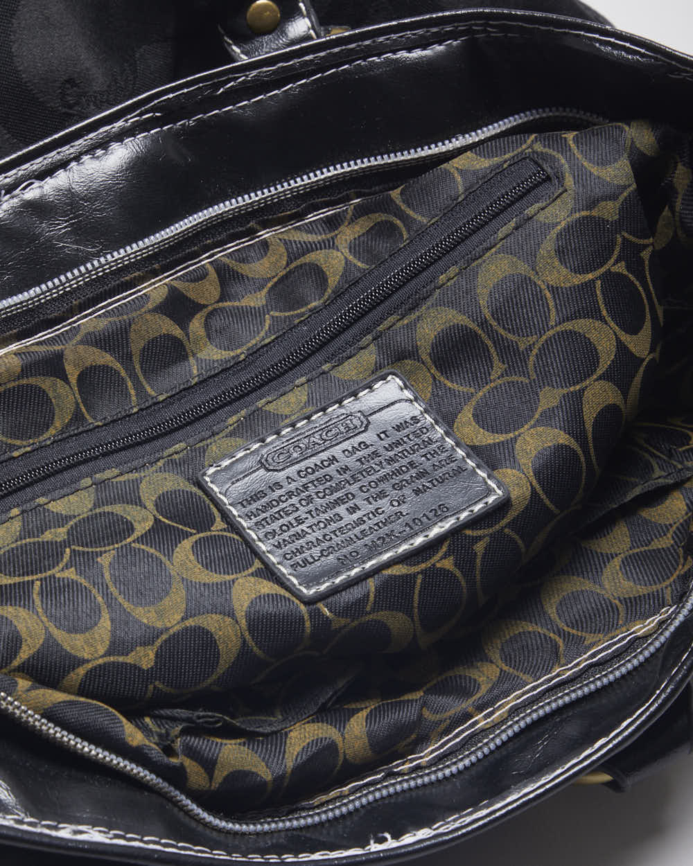 Coach Monogram Black Cross-body Bag