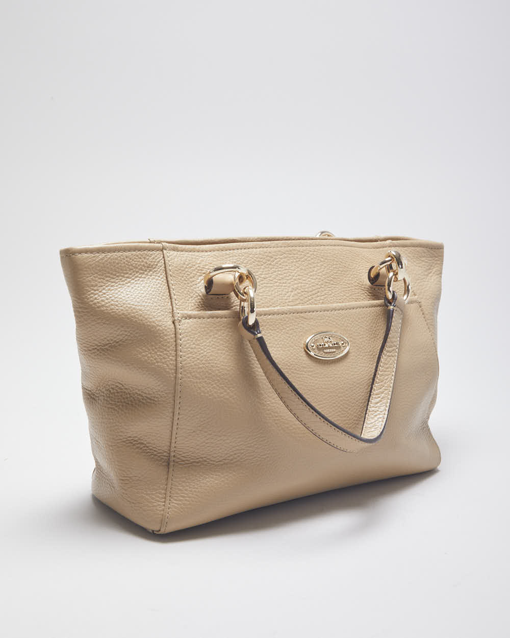 Coach Leather Mini Handbag