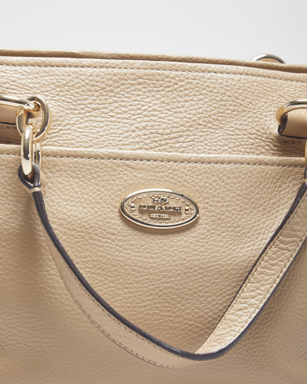 Coach Leather Mini Handbag
