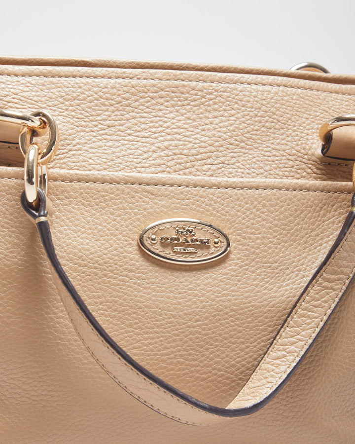 Coach Leather Mini Handbag