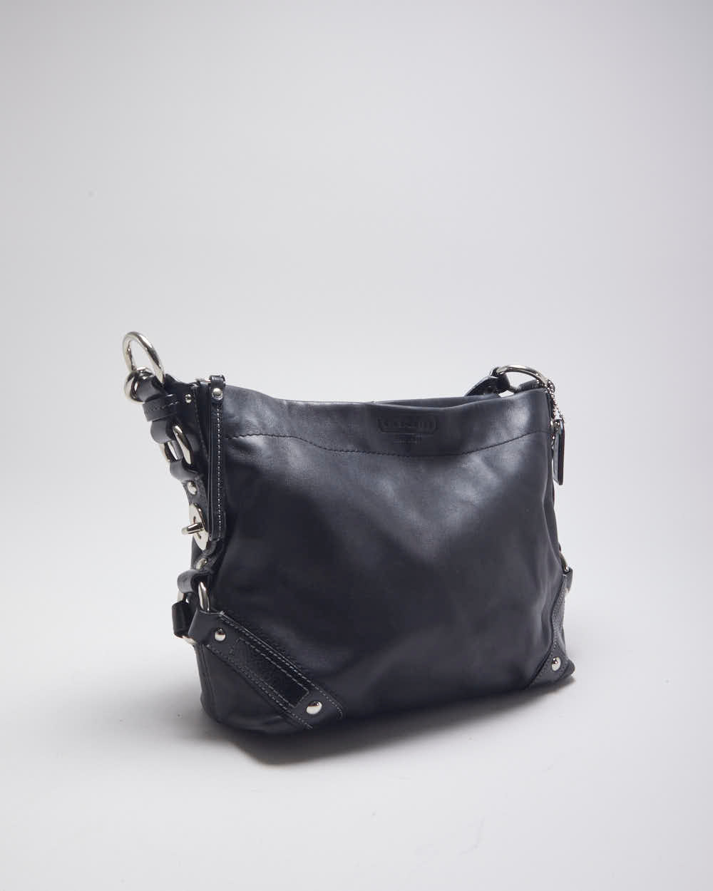 Coach Black Leather Handbag
