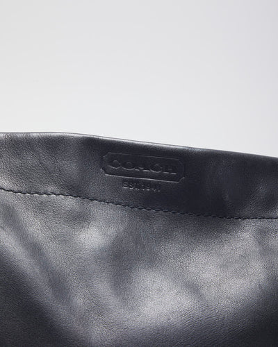 Coach Black Leather Handbag