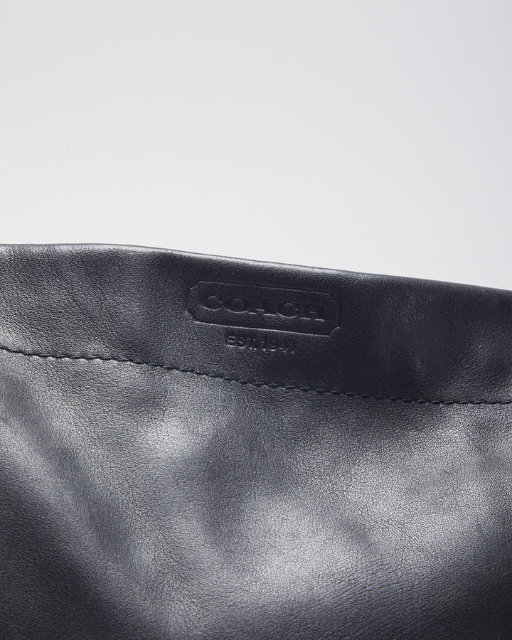 Coach Black Leather Handbag
