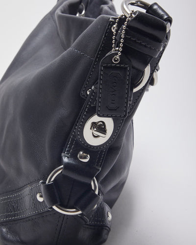 Coach Black Leather Handbag