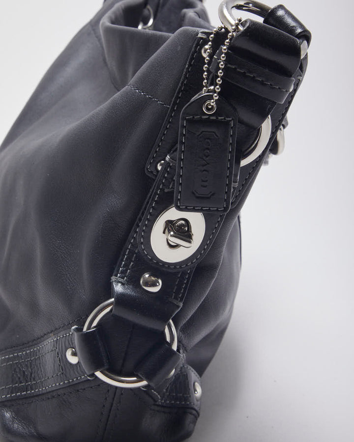 Coach Black Leather Handbag