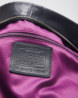Coach Black Leather Handbag