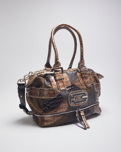 Y2k 00s Guess Brown Handbag