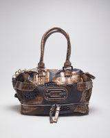 Y2k 00s Guess Brown Handbag