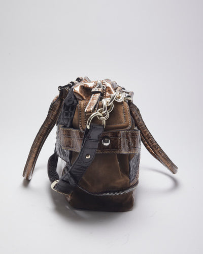Y2k 00s Guess Brown Handbag