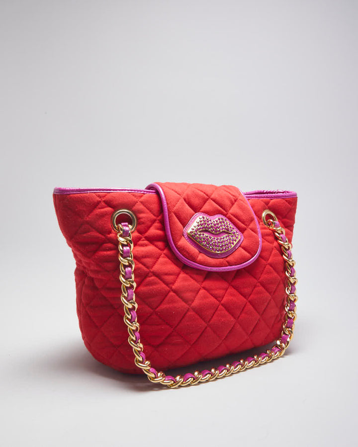 Betsey Johnson Quilted Handbag