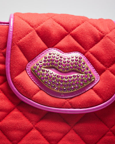 Betsey Johnson Quilted Handbag