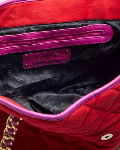 Betsey Johnson Quilted Handbag