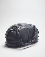Fossil Black Leather Handbag
