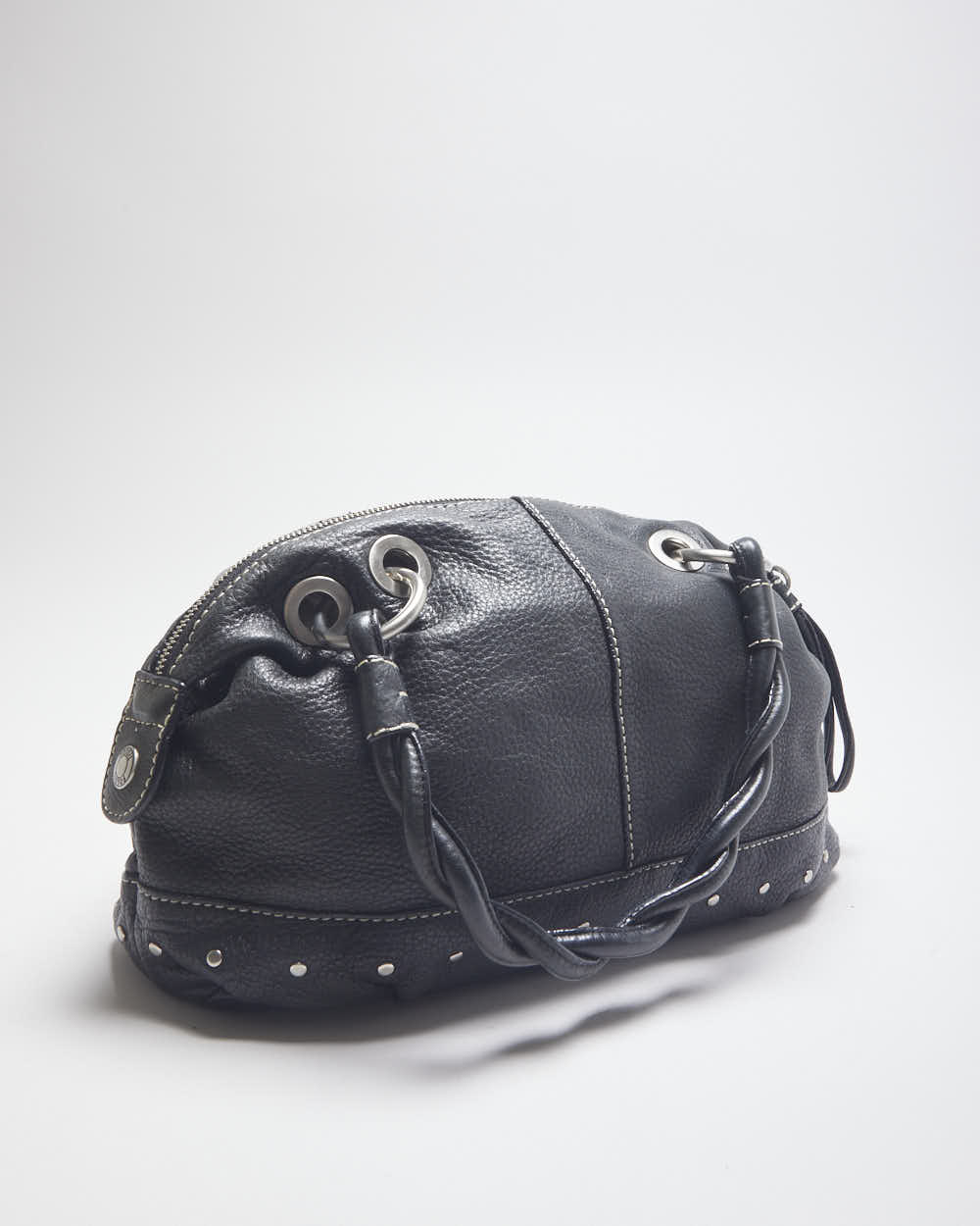 Fossil Black Leather Handbag