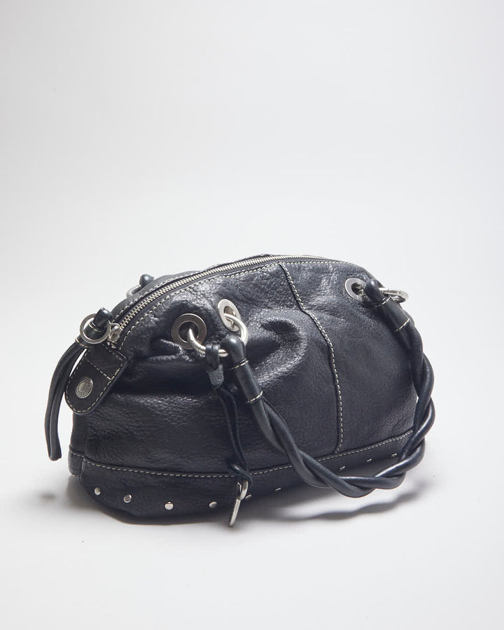Fossil Black Leather Handbag