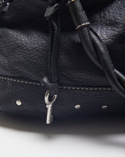 Fossil Black Leather Handbag