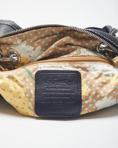 Fossil Black Leather Handbag
