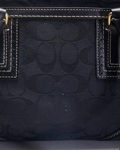 Coach Monogram Black Handbag