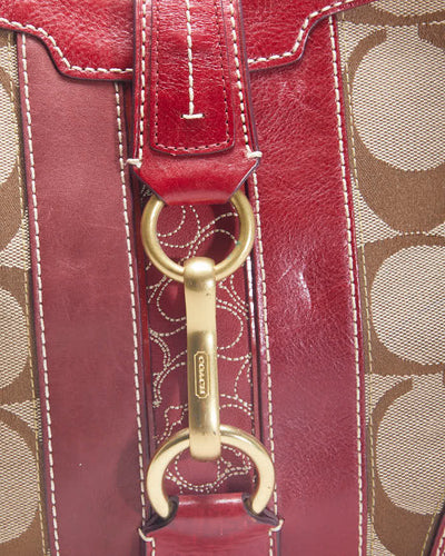 Coach Monogram Handbag