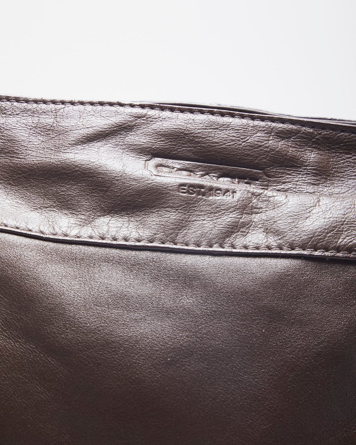 Coach Brown Leather Handbag