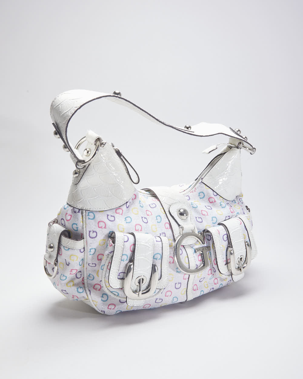 Y2k 00s Guess Monogram Handbag