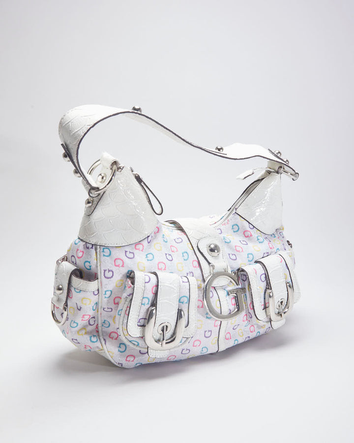 Y2k 00s Guess Monogram Handbag