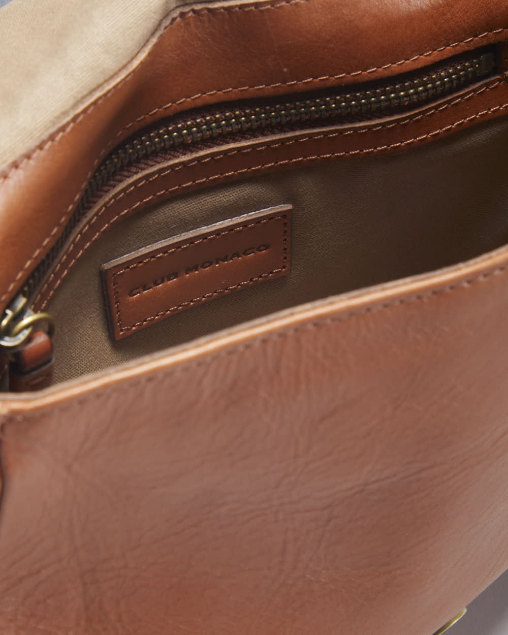 Club Monaco Leather Cross-body Bag