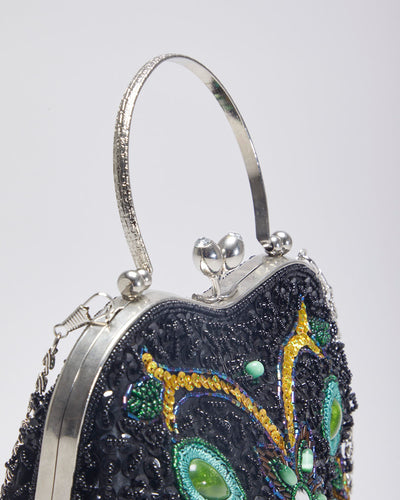 Vintage 90s Jessica Beaded Handbag
