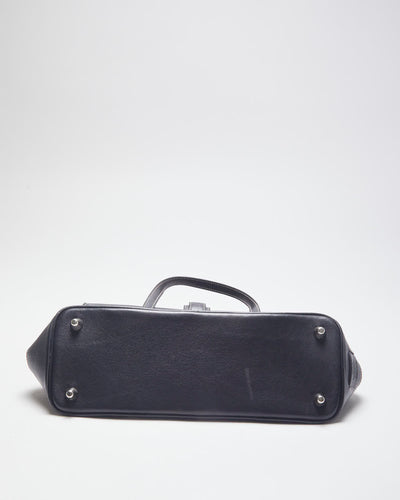 Coach Black Leather Mini Handbag