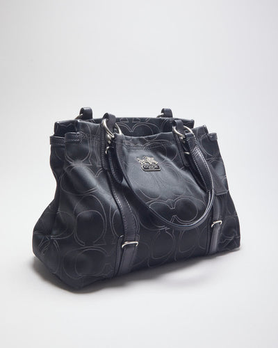Vintage Coach Monogram Hand Bag